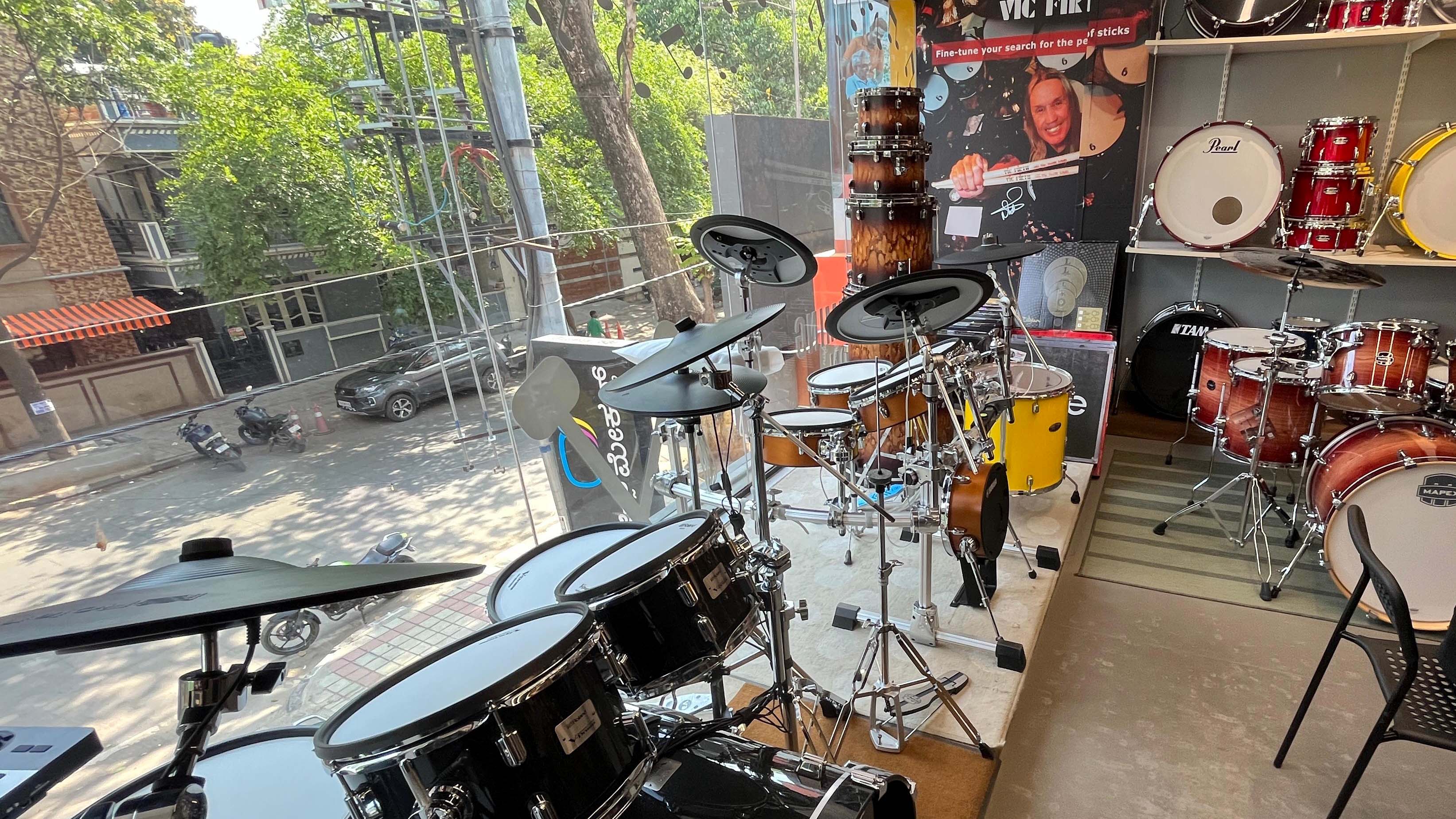 Inside The Bangalore Drum Shop