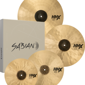 Sabian HHX Complex Promotional Set (14" Hi-Hats, 16" Crash, 18" Crash, 20" Ride)