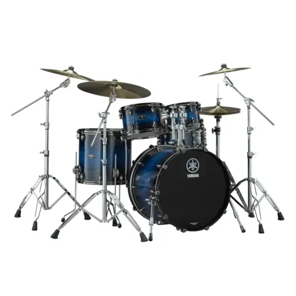 Yamaha Live Custom Hybrid Oak UZU Ice Sunburst 5Pc Shell Pack - Yamaha Live Custom Hybrid Oak five-piece shell pack with matching snare in UZU Ice Sunburst