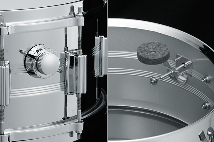 Tama One-Touch Tone Control knob and internal muffler