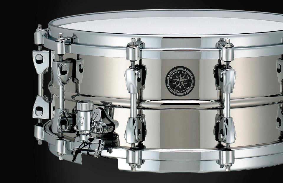 Tama STARPHONIC Brass 14x6 snare drum PBR146