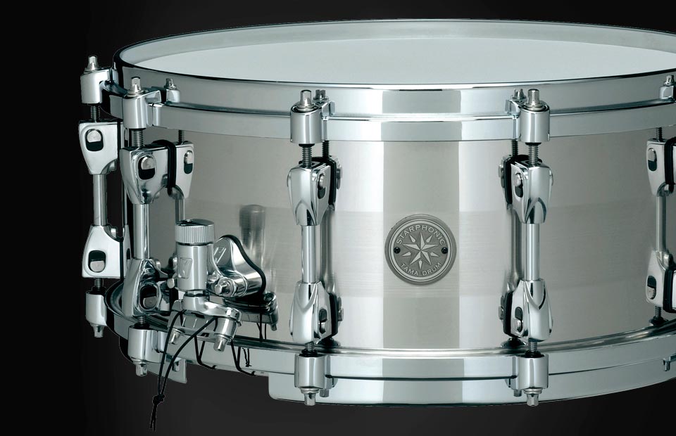 Tama STARPHONIC Stainless Steel 14x6 snare drum PSS146
