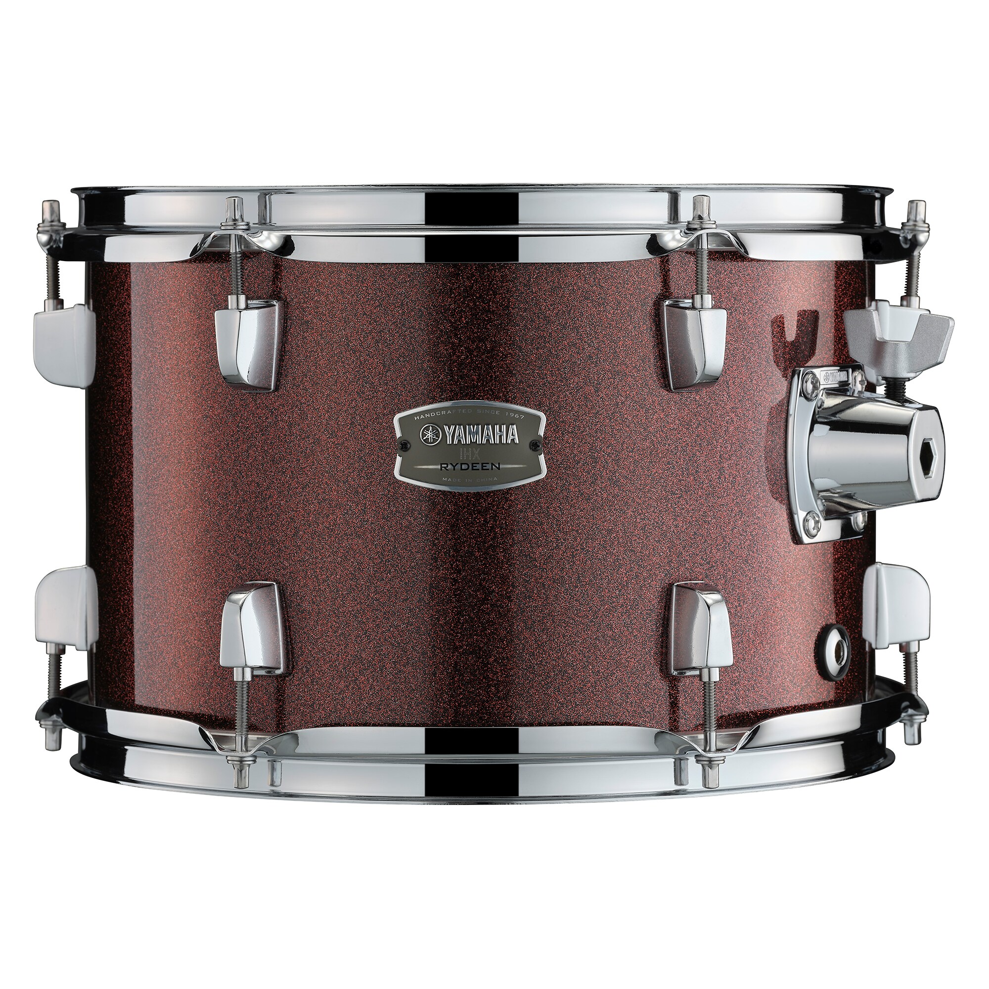 Yamaha Rydeen 12-inch tom in Burgundy Glitter