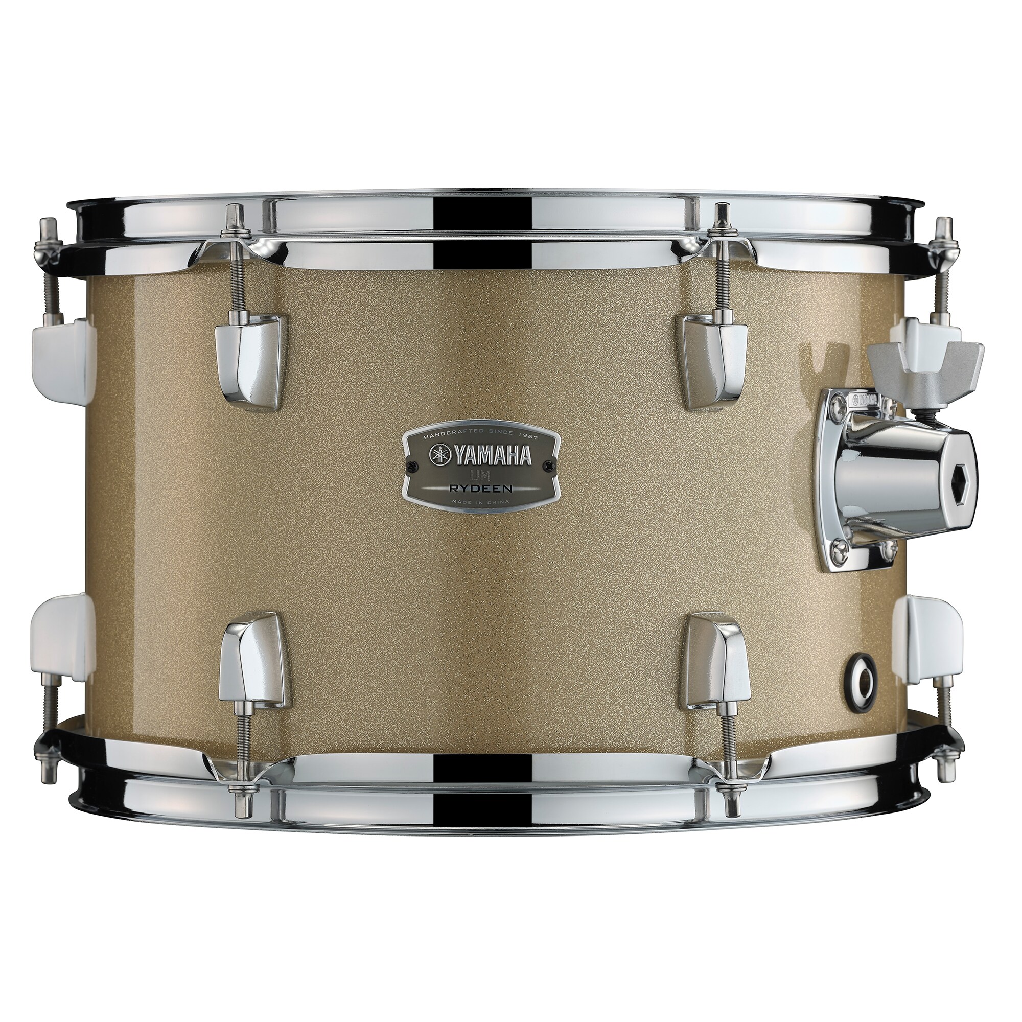 Yamaha Rydeen 12-inch tom in Champagne Glitter