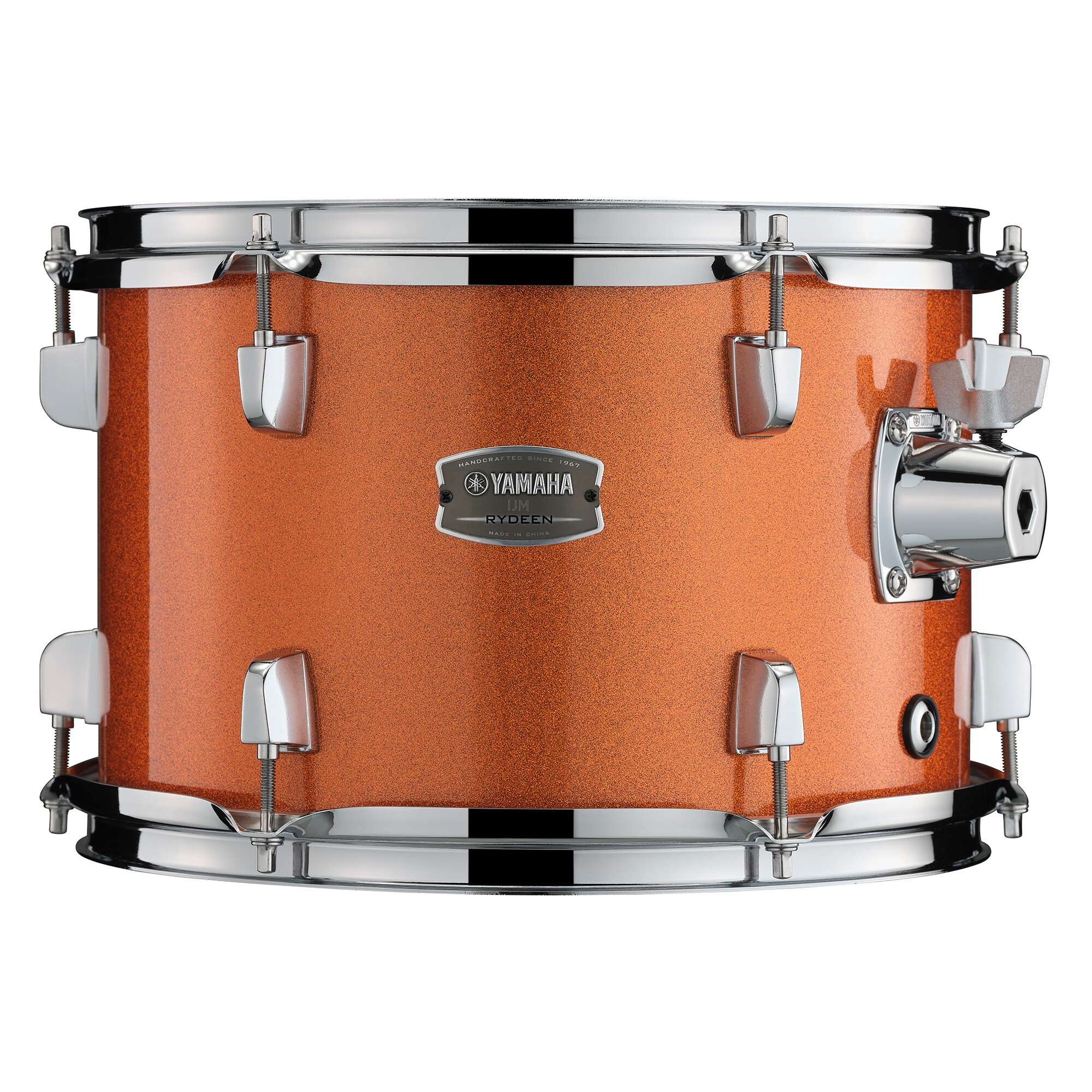 Yamaha Rydeen 12-inch tom in Orange Glitter