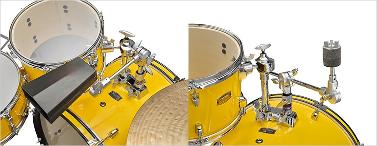 Yamaha Rydeen with additional 22.2mm hardware mounted