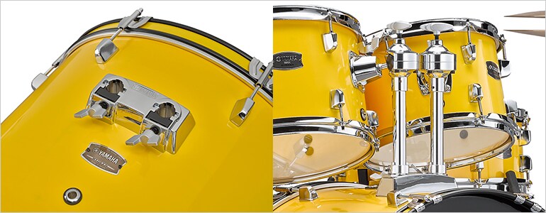 Yamaha Rydeen tom clamps and ball mount