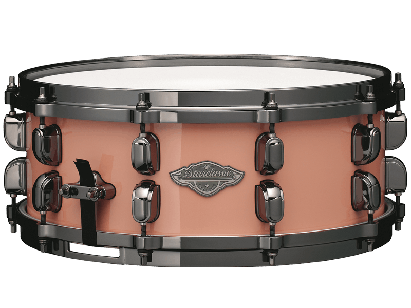 Tama Starclassic Performer MBSS55BN 14x5.5 snare drum in Dusty Rose