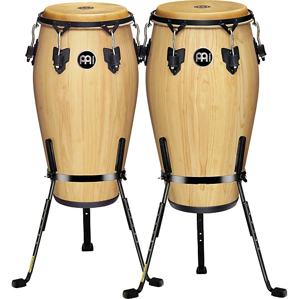 Meinl Artist Series Luis Conte 2-Piece Conga Set – 11″ Quinto & 11¾″ Conga, Natural