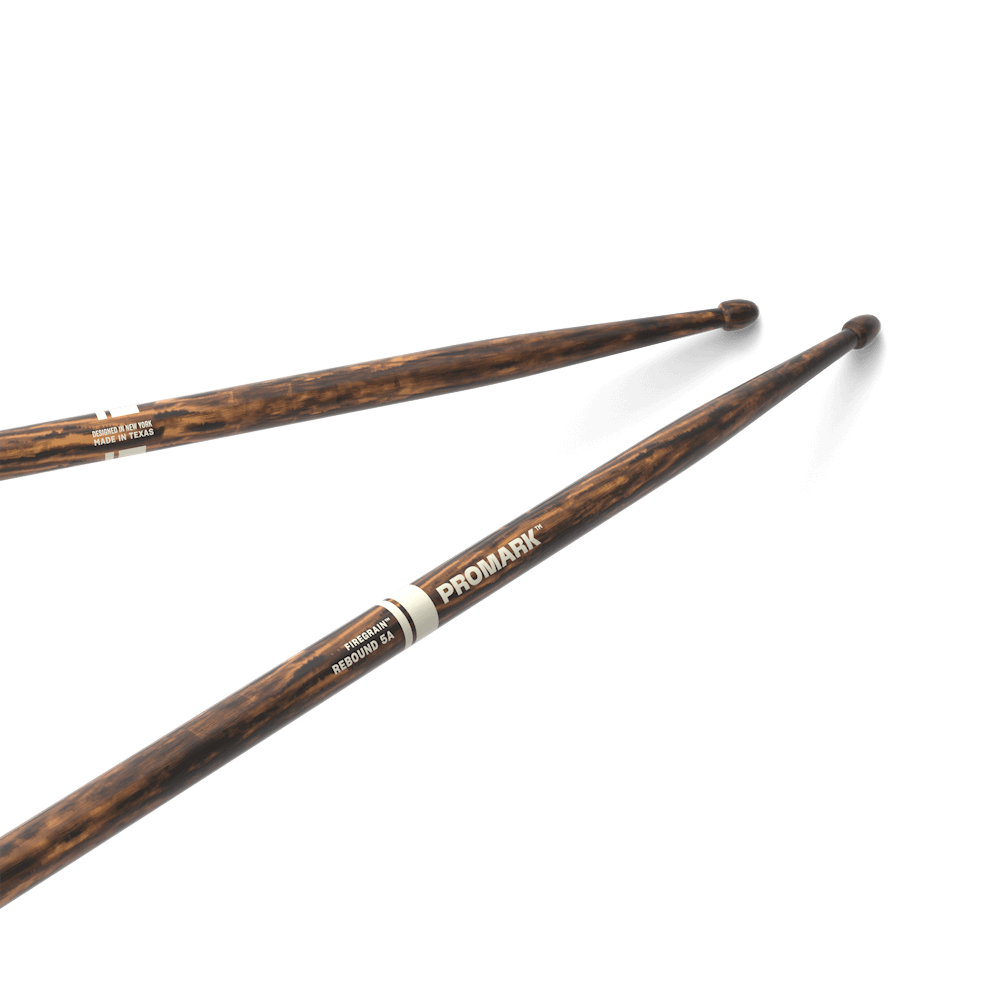 Promark 5A FireGrain Wood Tip Rebound Drum Sticks - product image