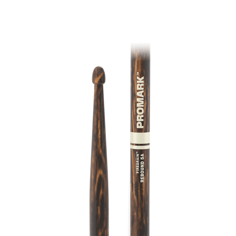 Promark 5A FireGrain Wood Tip Rebound Drum Sticks - product image