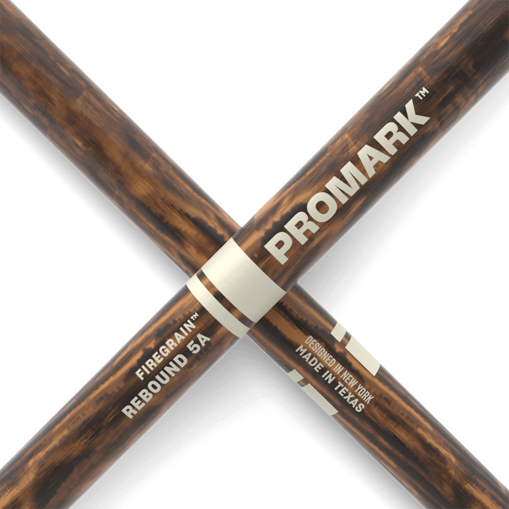 Promark 5A FireGrain Wood Tip Rebound Drum Sticks - product image
