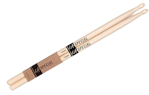 La Special 5A Wood Tip Drum Sticks - product image