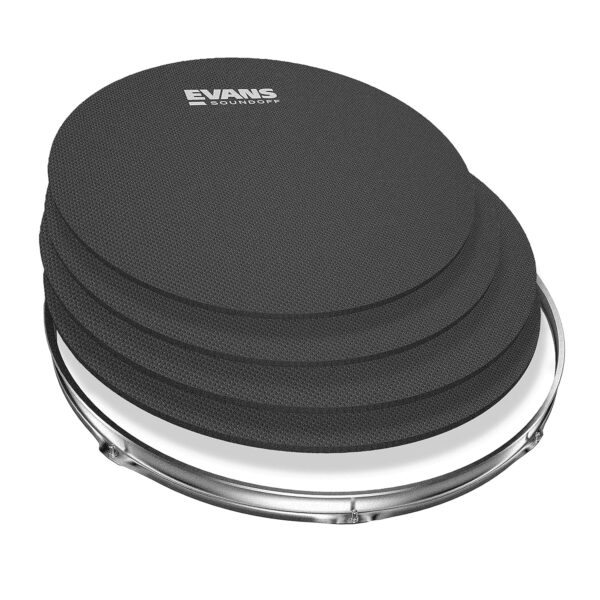 Evans SO-0244 Sound Off Fusion Pack Mute Pads - product image