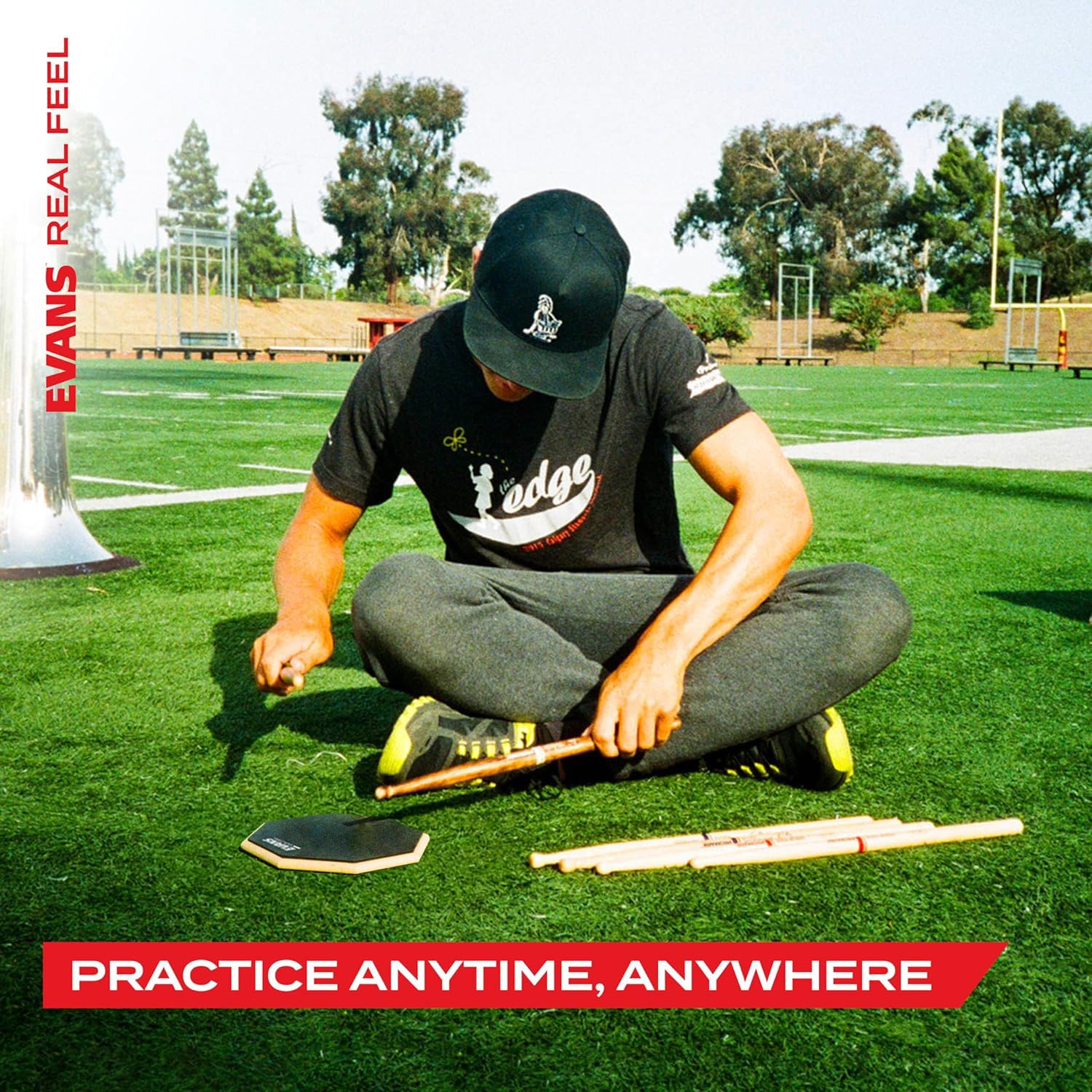 Evans RealFeel 6" One Sided Practice Pad - product image