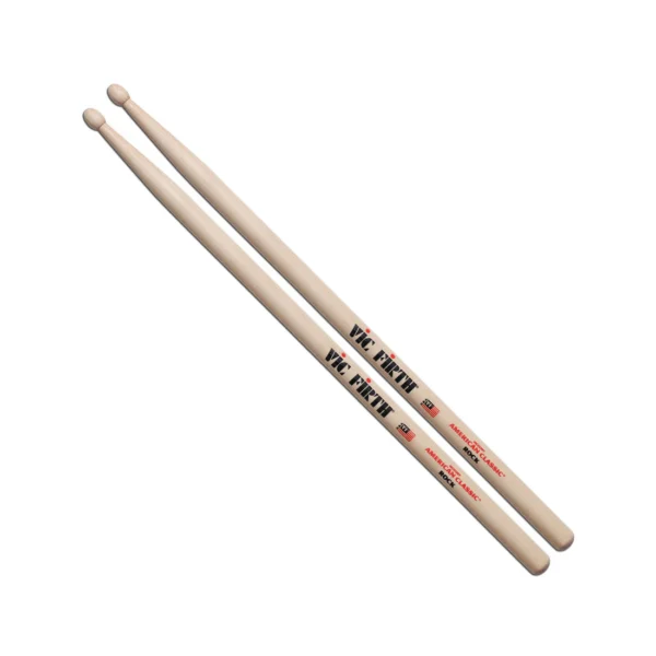 Vic Firth Rock Wood Tip American Classic Drum Sticks - product image