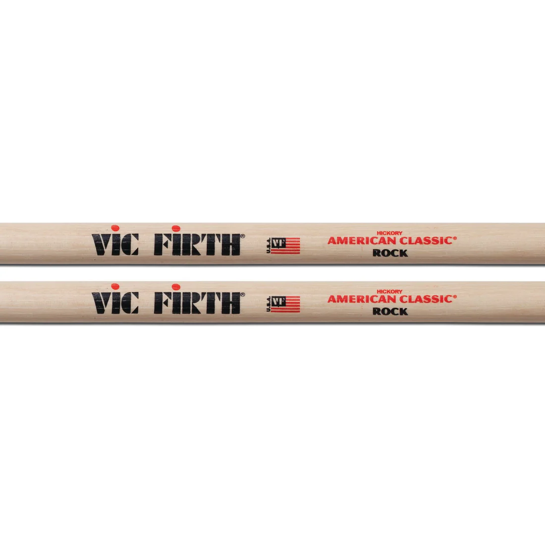 Vic Firth Rock Wood Tip American Classic Drum Sticks - product image