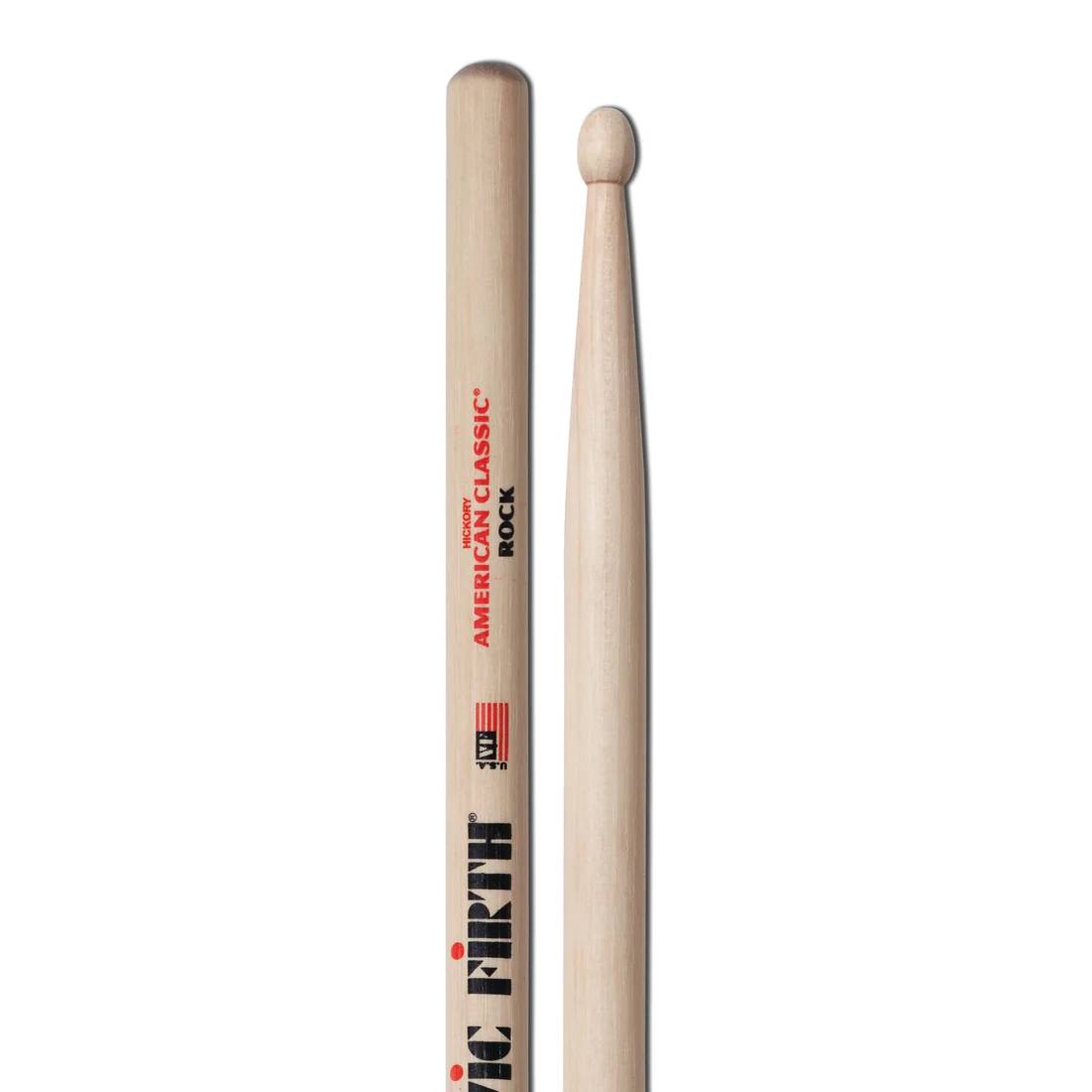 Vic Firth Rock Wood Tip American Classic Drum Sticks - product image