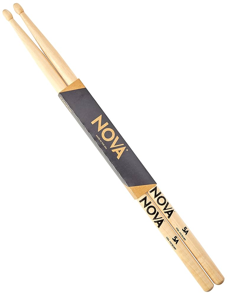 Vic Firth Nova 5A Wood Tip Drum Sticks - product image
