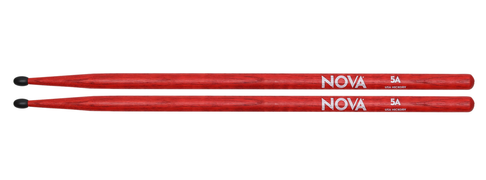 Vic Firth Nova 5A Red Nylon Tip Drum Sticks - product image