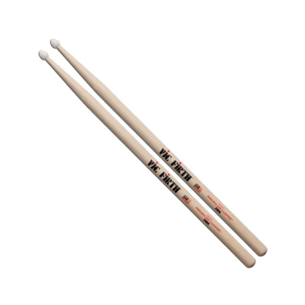 Vic Firth 2B Nylon Tip American Classic Drum Sticks - product image