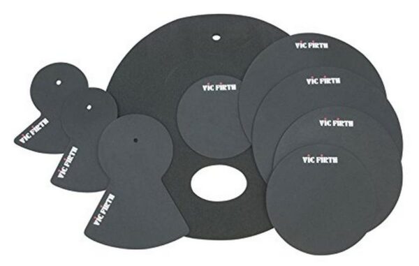 Vic Firth Drum Mute Pack (12", 13", 14", 16", 22", Hi-Hat And 2 Cymbal) - product image