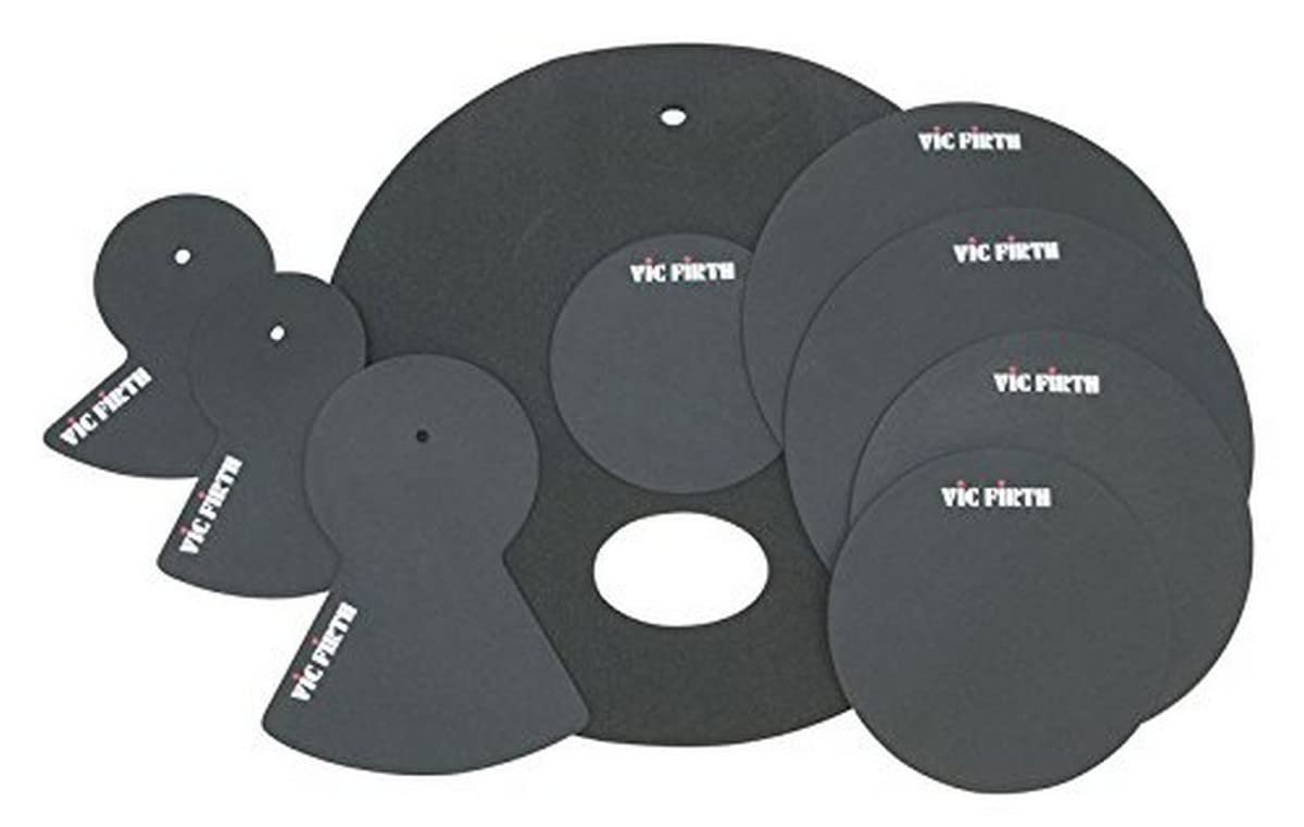 Vic Firth Drum Mute Pack (12", 13", 14", 16", 22", Hi-Hat And 2 Cymbal) - product image