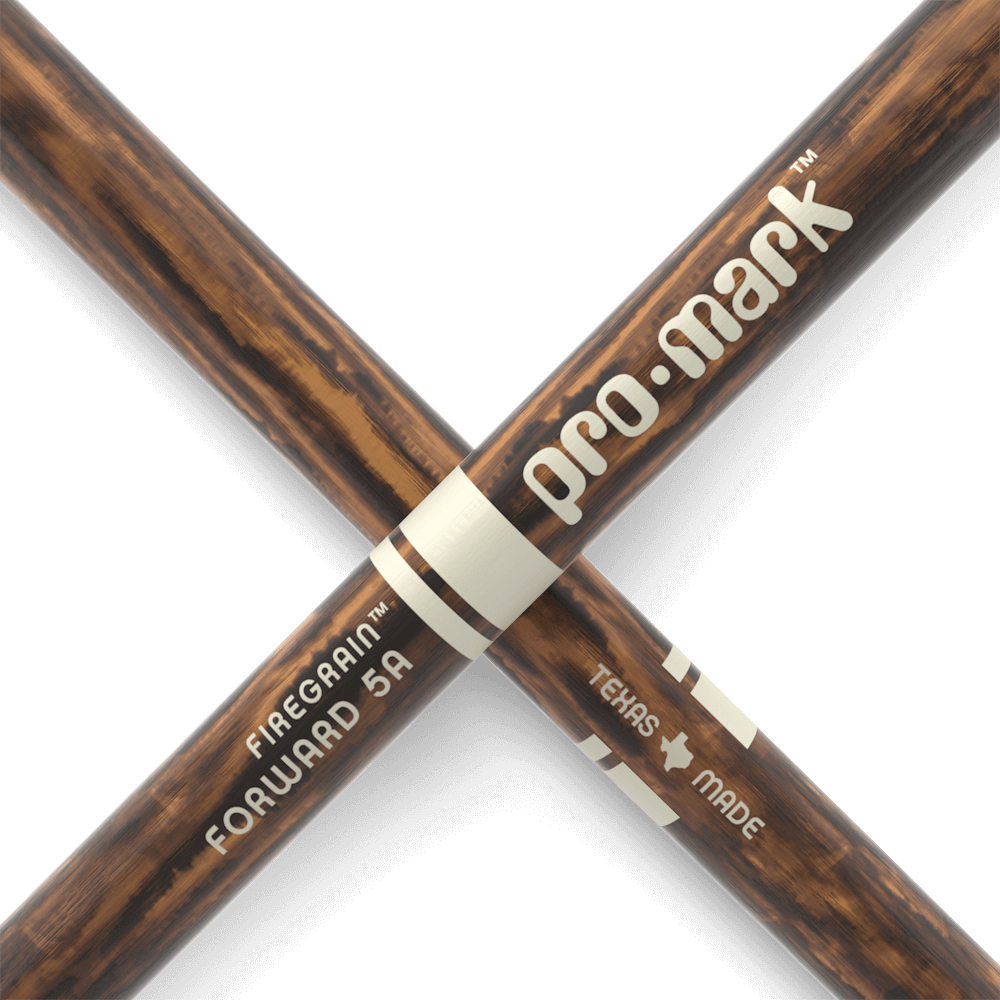 Promark 5A FireGrain Wood Tip Classic Forward Drum Sticks - product image
