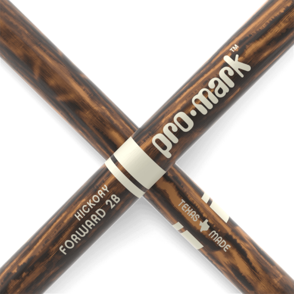 Promark 2B FireGrain Wood Tip Classic Forward Drum Sticks - product image