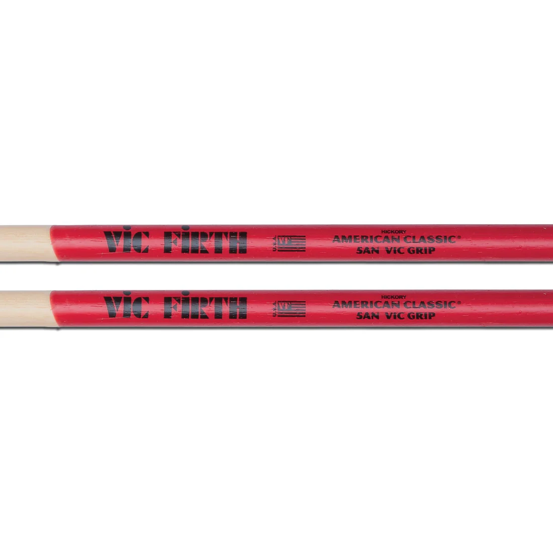 Vic Firth 5A Nylon Tip American Classic Drum Sticks With Grip - product image