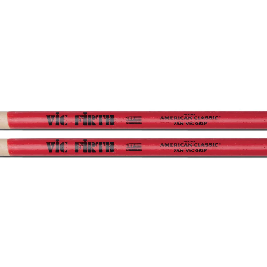 Vic Firth 7A Nylon Tip American Classic Drum Sticks With Grip - product image