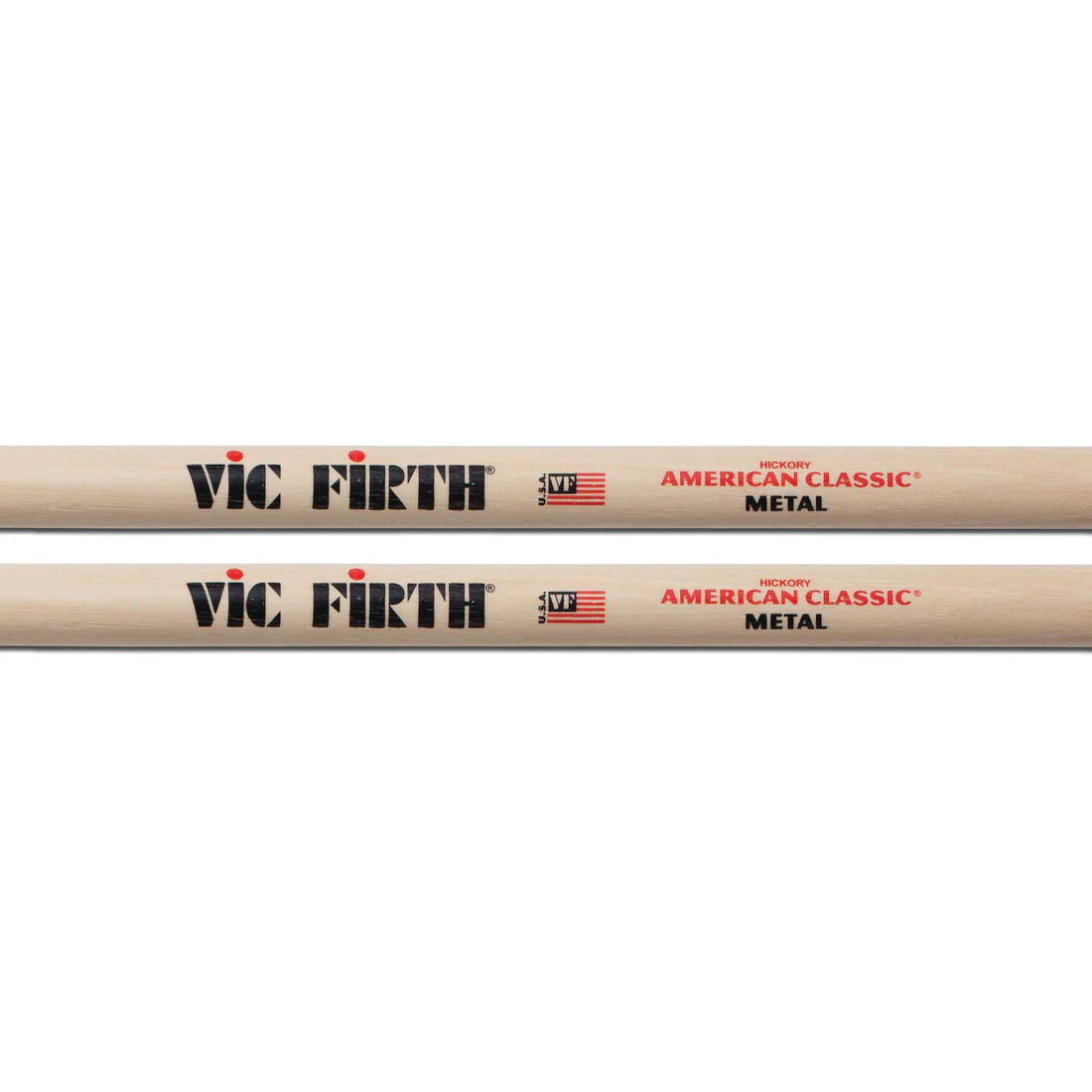 Vic Firth Metal Wood Tip American Classic Drum Sticks - product image