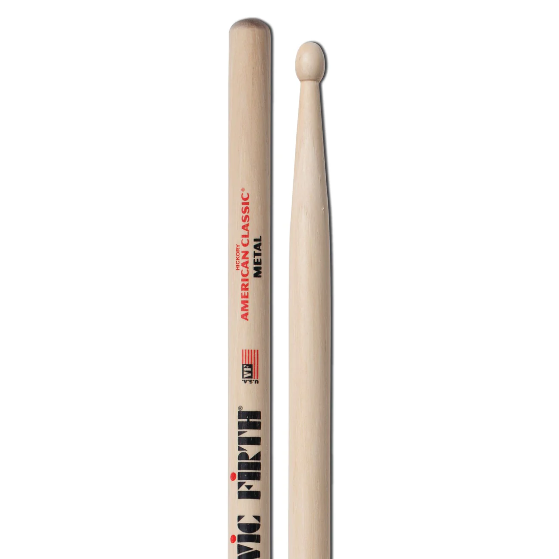 Vic Firth Metal Wood Tip American Classic Drum Sticks - product image