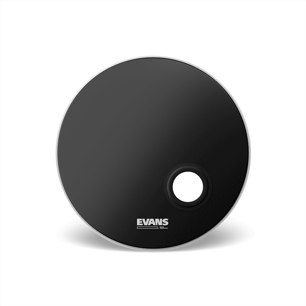 Evans REMAD 22" Black Resonant Drum Head - product image