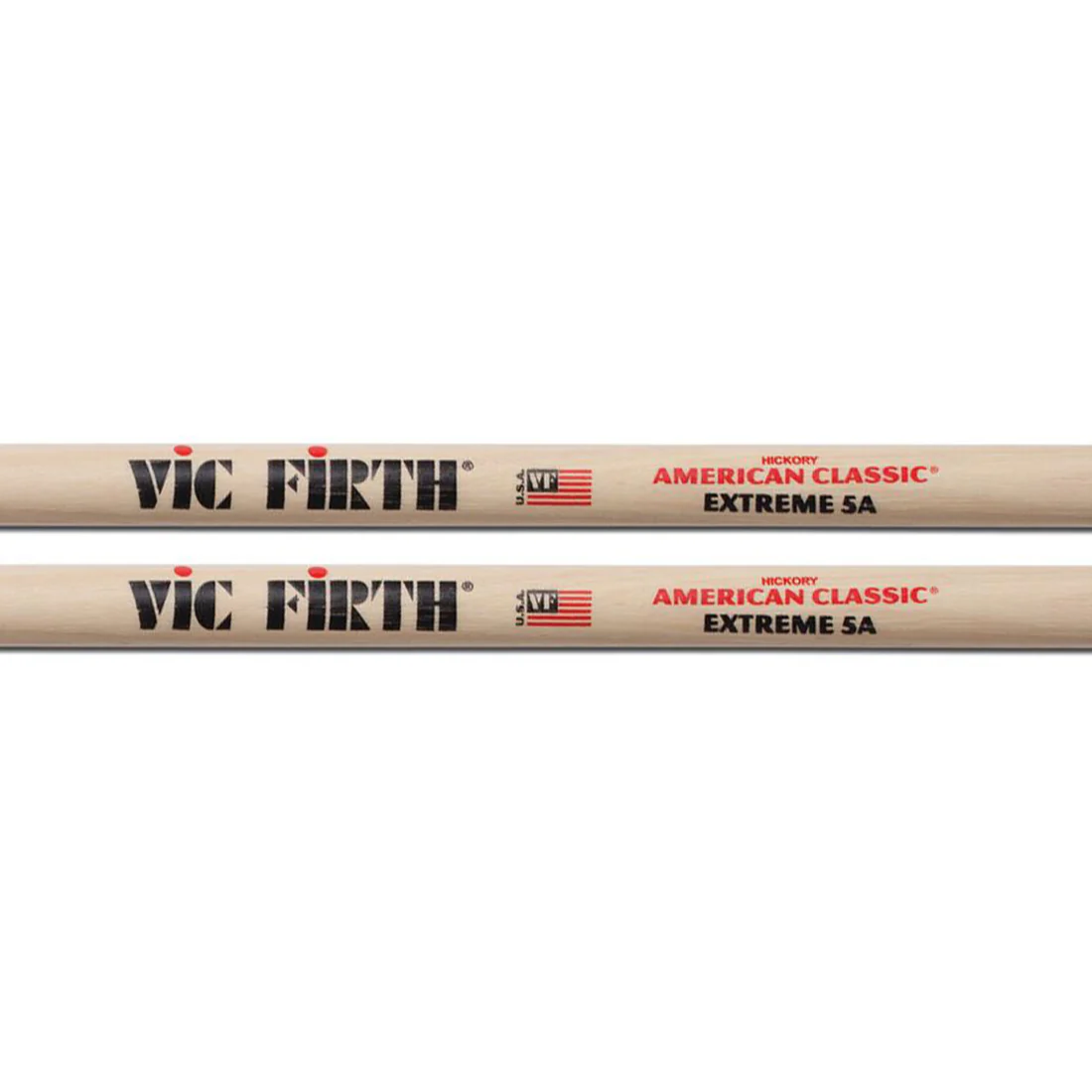 Vic Firth 5A Wood Tip American Classic Extreme Drum Sticks - product image