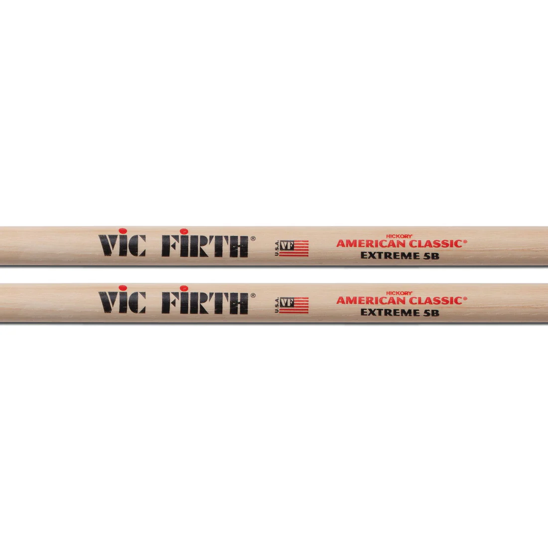 Vic Firth 5B Wood Tip American Classic Extreme Drum Sticks - product image