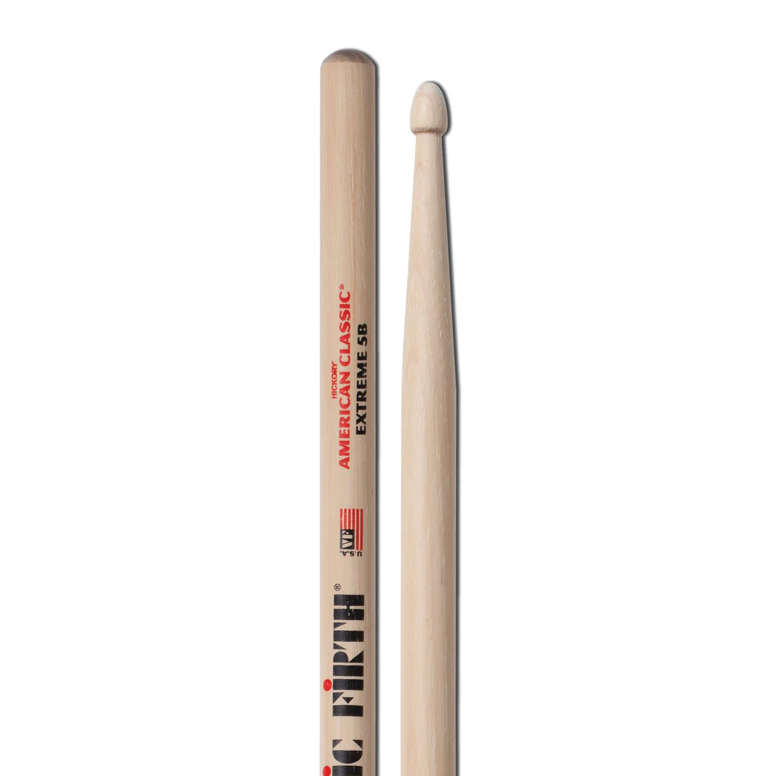Vic Firth 5B Wood Tip American Classic Extreme Drum Sticks - product image