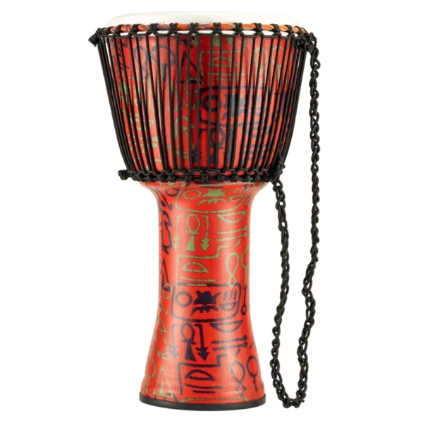 Meinl Rope Tuned Travel Series Djembe 12" - Pharaoh's Script - product image