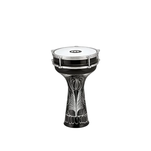 Meinl HE-124 Hand-Engraved Black Darbuka 8" X 14.5" - product image