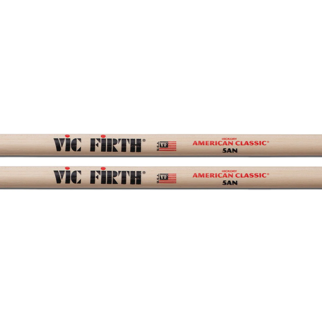 Vic Firth 5A Nylon Tip American Classic Drum Sticks Value Pack Of 4 - product image