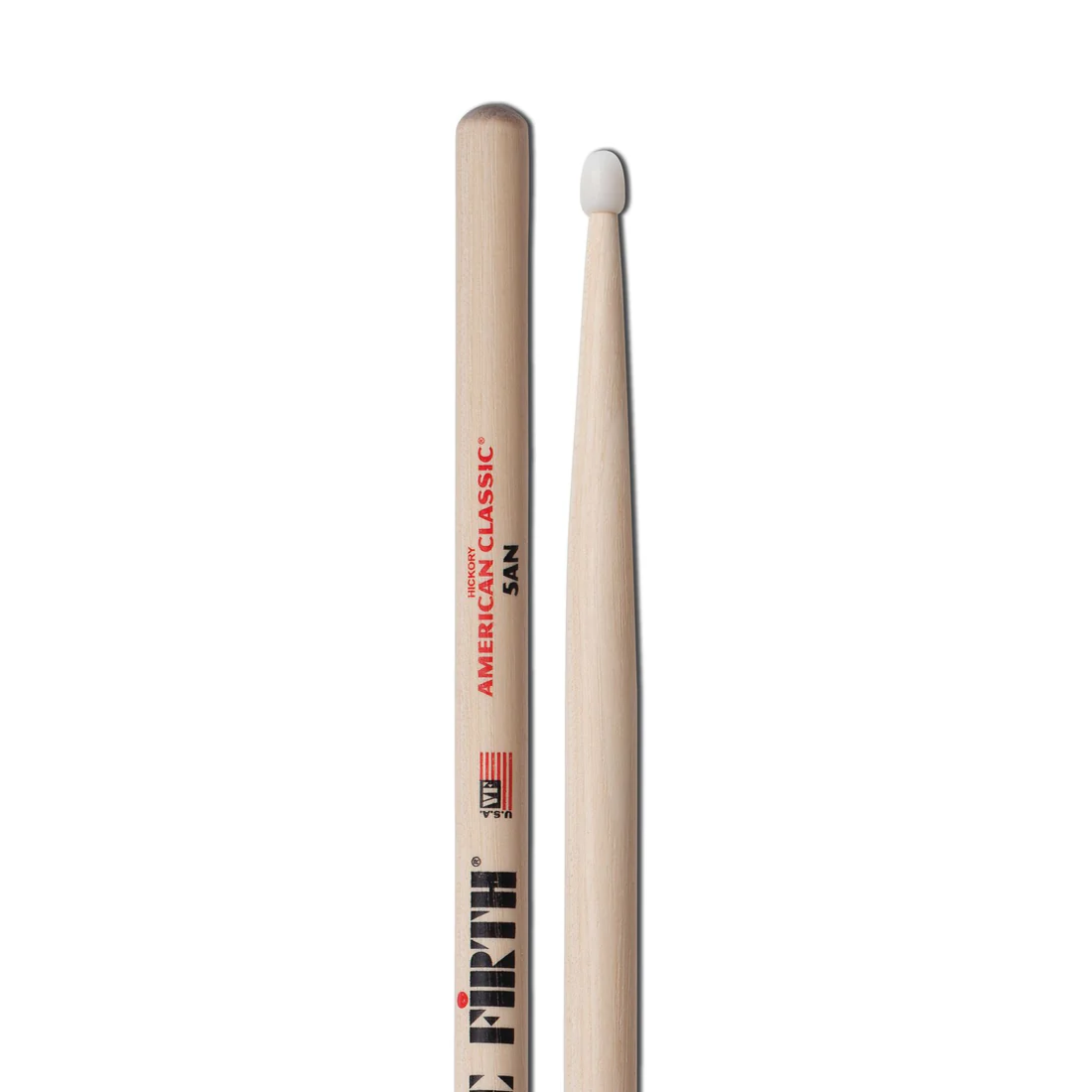 Vic Firth 5A Nylon Tip American Classic Drum Sticks Value Pack Of 4 - product image