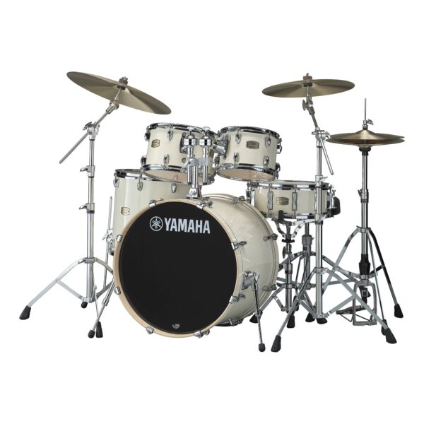Yamaha Stage Custom Birch SBP2F5 5-Piece Shell Pack - Classic White - product image