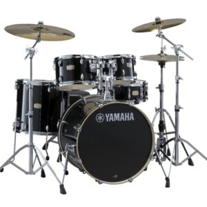 Yamaha Stage Custom Birch SBP2F5 5-Piece Shell Pack - Raven Black