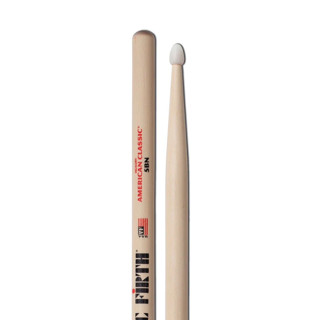 Vic Firth 5B Nylon Tip American Classic Drum Sticks Value Pack Of 4 - product image