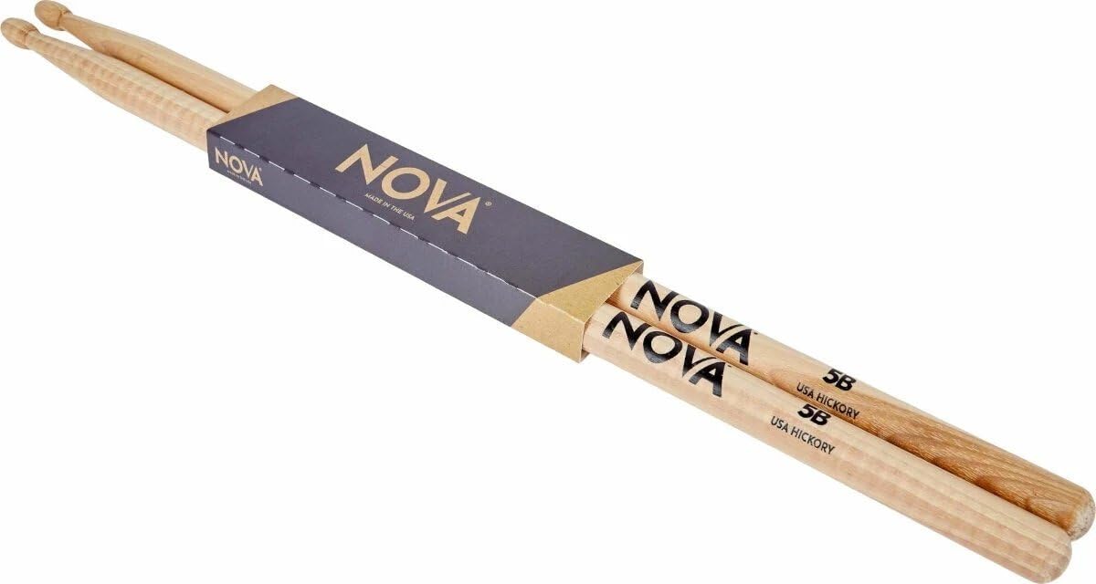 Vic Firth Nova 5B Wood Tip Drumsticks - product image