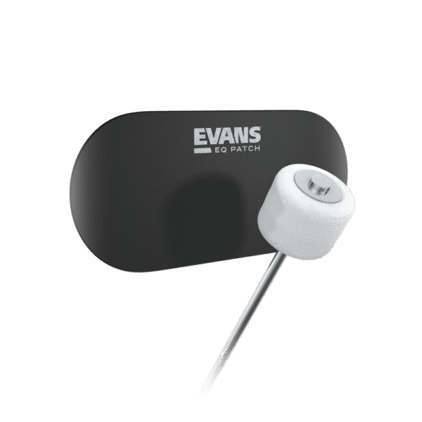 Evans EQ Double Pedal Patch - Black - product image