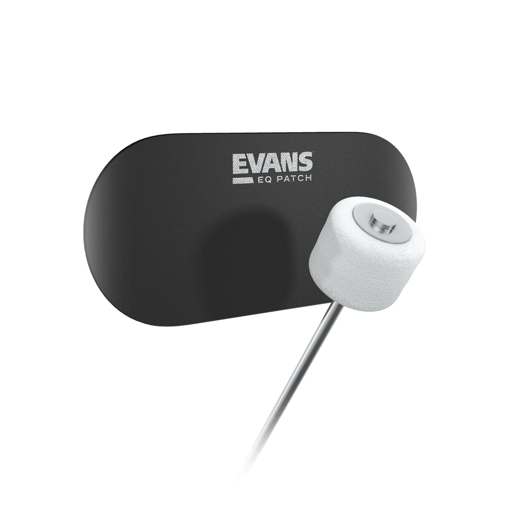 Evans EQ Double Pedal Patch - Black - product image