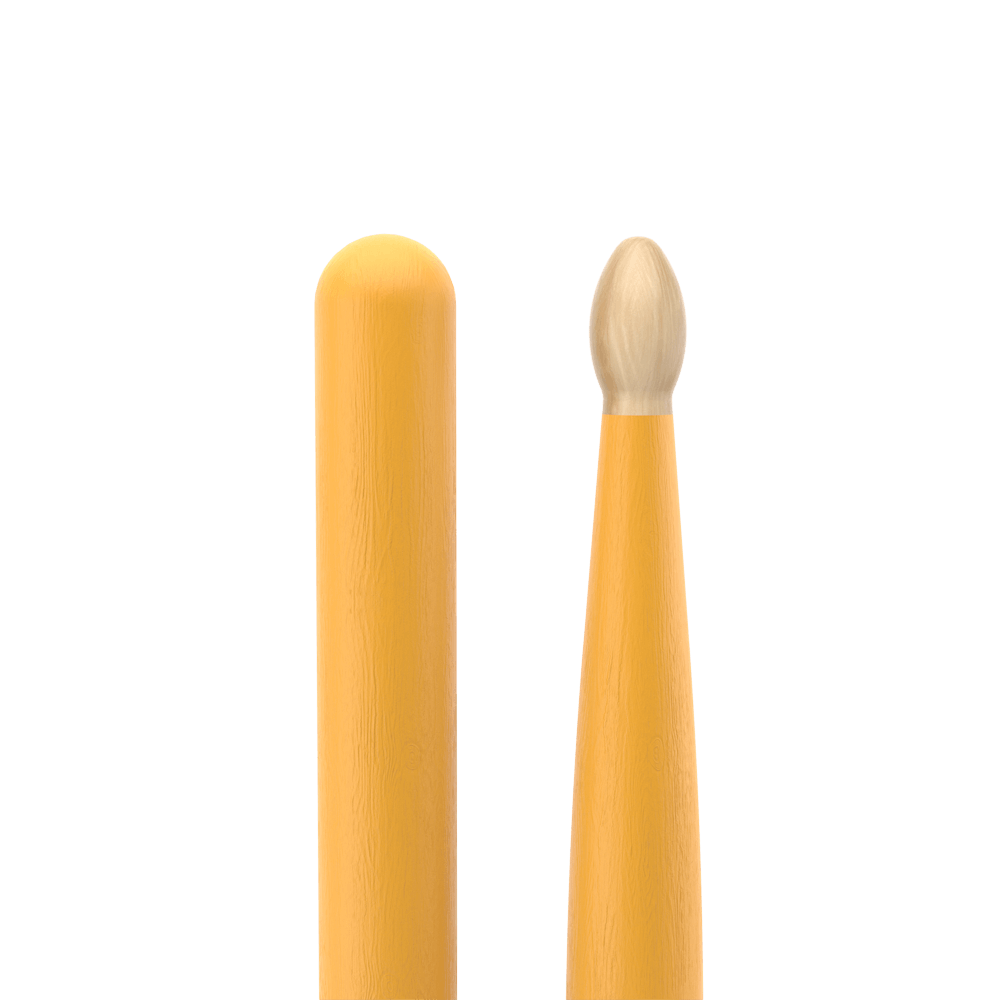 Promark 5A Yellow Wood Tip Classic Forward Drum Sticks - product image