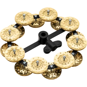 Meinl Headliner Series HTHH2B-BK Brass Jingles 5" Black HiHat Tambourine