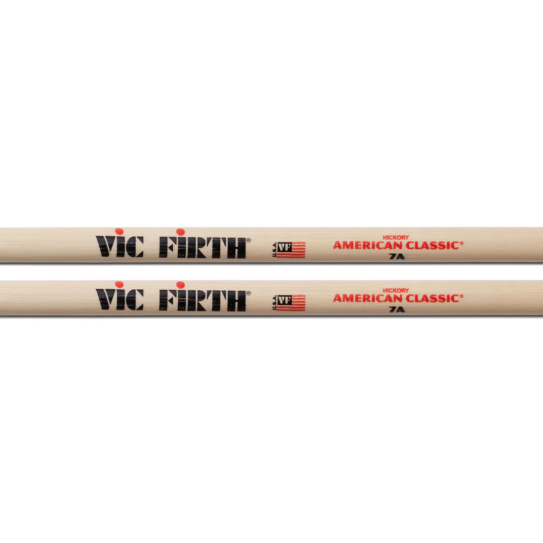 Vic Firth 7A Wood Tip American Classic Drum Sticks - product image
